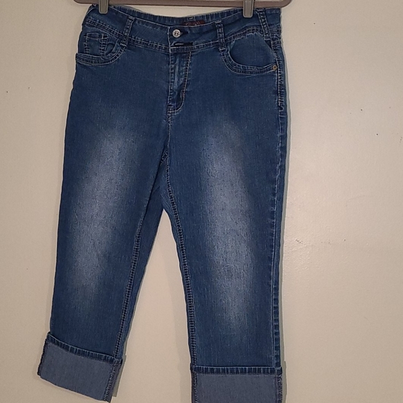 Angels Pants - Angels Capri’s Blue 12